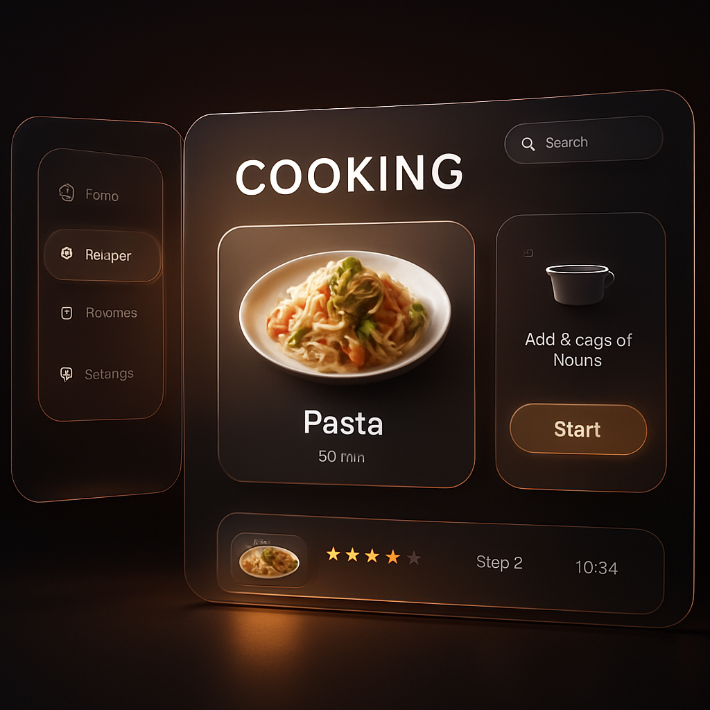 Cooking UI/UX Project banner